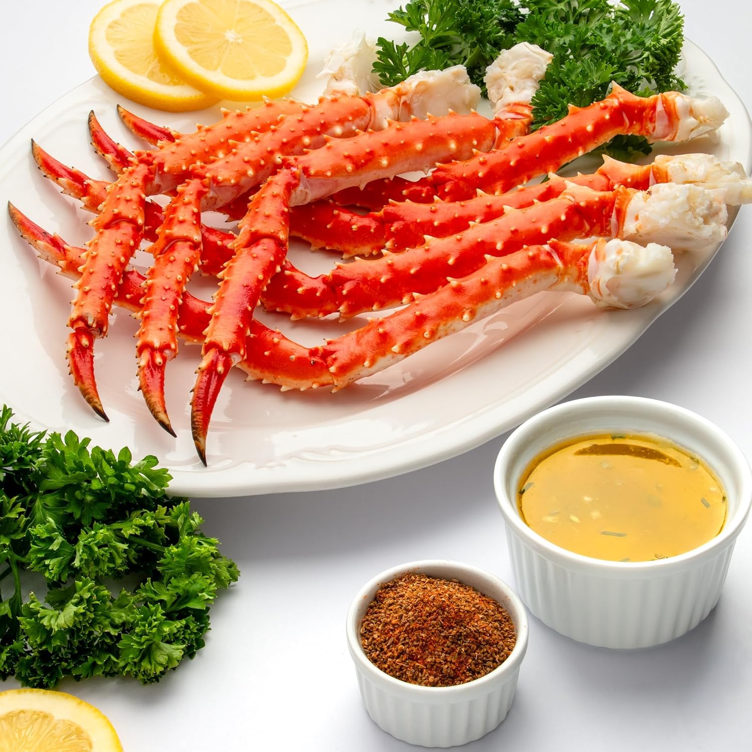 🦀 Luxury Alaskan King Crab Legs – Huge, Meaty & Delicious