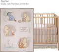 Lambs & Ivy Disney Baby Pooh Bear & Pals Cotton 3Piece Nursery Crib Bedding Set